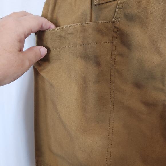 RAPDOM RAPID DOMINANCE T56 Brown Deep Pocket Ripstop Tactical Pants Mens 34 x 30 - Picture 9 of 12